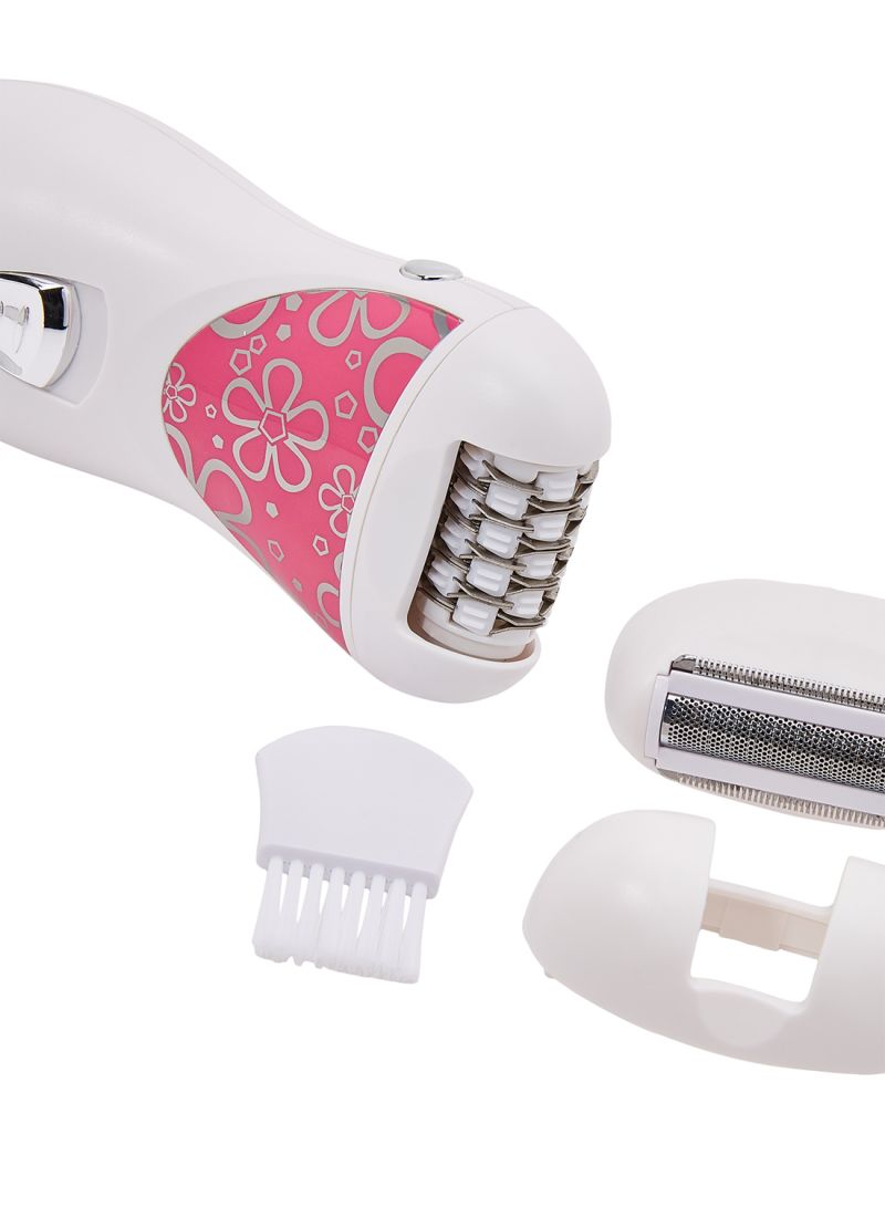 Rechargeable Epilator & Lady Shaver White & Pink